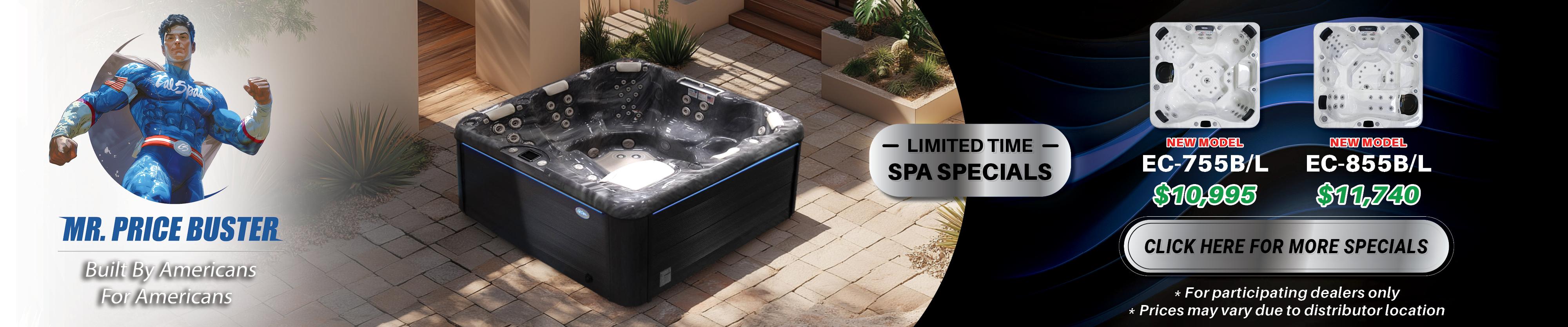 Calspas hot tub being used in a family setting - Alpharetta